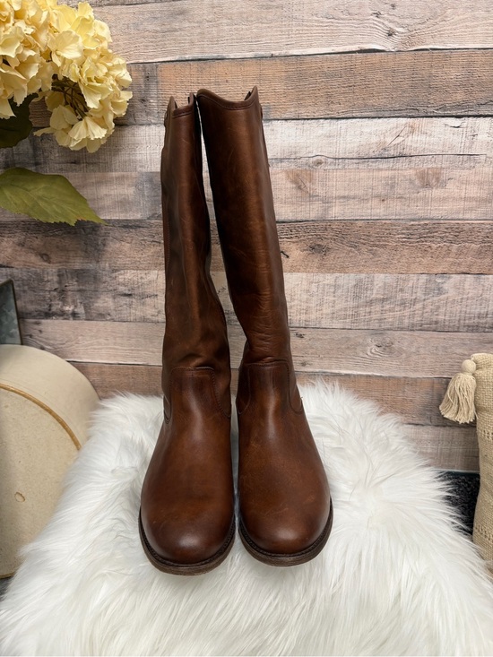 Frye Shoes - Frye Women's Tall Leather Boots - Brown